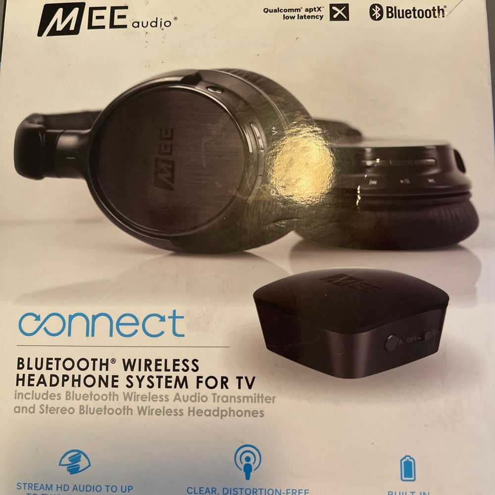 Mee Bluetooth headphones for TV ect NEW in Box. $175 retail